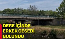 Dere içinde erkek cesedi bulundu
