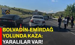 Bolvadin-Emirdağ yolunda kaza: Yaralılar var!