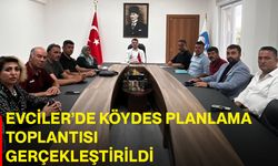 Evciler’de KÖYDES planlama toplantısı gerçekleştirildi