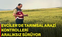 Evciler’de tarımsal arazi kontrolleri aralıksız sürüyor