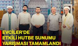 Evciler’de etkili hutbe sunumu yarışması tamamlandı