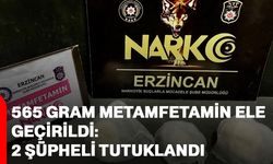 565 gram metamfetamin ele geçirildi: 2 şüpheli tutuklandı