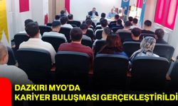 Dazkırı MYO’da kariyer buluşması gerçekleştirildi