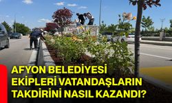 Afyon Belediyesi ekipleri vatandaşların takdirini nasıl kazandı?