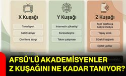 AFSÜ’lü Akademisyenler Z kuşağını ne kadar tanıyor?