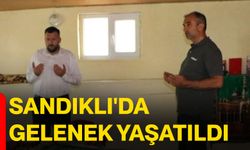 Sandıklı'da yağmur ve şükür duası yapıldı