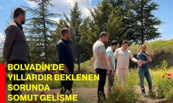 Bolvadin’de yıllardır beklenen sorunda somut gelişme
