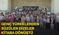 Genç yüreklerden süzülen dizeler kitaba dönüştü
