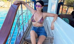 Deniz Çakır ve eşinden Bozburun’da mavi tur