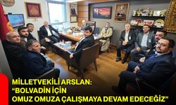 Milletvekili Arslan: “Bolvadin için omuz omuza çalışmaya devam edeceğiz”