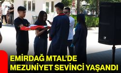 Emirdağ MTAL’de Mezuniyet Sevinci Yaşandı