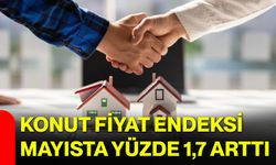 Konut fiyat endeksi mayısta yüzde 1,7 arttı