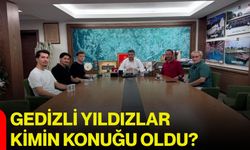 Gedizli yıldızlar kimin konuğu oldu?