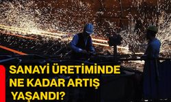 Sanayi üretiminde ne kadar artış yaşandı?