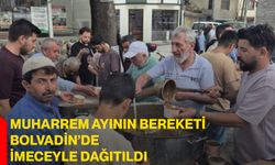 Muharrem ayının bereketi Bolvadin’de imeceyle dağıtıldı