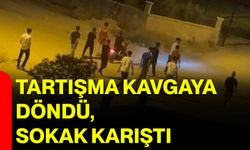 Tartışma kavgaya döndü, sokak karıştı