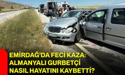 Emirdağ’da feci kaza: Almanyalı gurbetçi nasıl hayatını kaybetti?