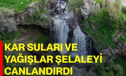 Kar Suları ve Yağışlar Şelaleyi Canlandırdı