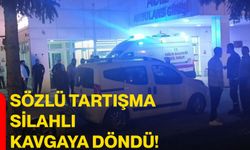 Sözlü tartışma silahlı kavgaya döndü!