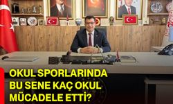Okul sporlarında bu sene kaç okul mücadele etti?