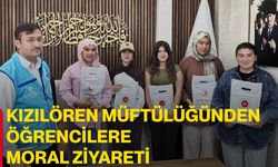 Kızılören Müftülüğünden öğrencilere moral ziyareti