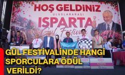 Gül Festivalinde hangi sporculara ödül verildi?