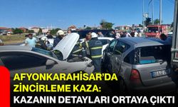 Afyonkarahisar’da zincirleme kaza: Kazanın detayları ortaya çıktı