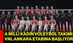A Milli Kadın Voleybol Takımı VNL Ankara etabına başlıyor