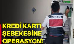 Kredi kartı şebekesine operasyon!