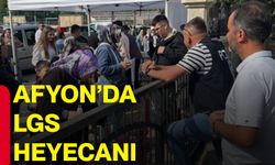 Afyon’da LGS heyecanı