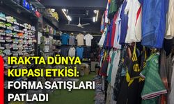 Irak’ta Dünya Kupası etkisi: Forma satışları patladı