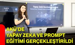 AKÜ’de yapay zeka ve prompt eğitimi gerçekleştirildi