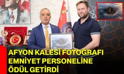 Afyon Kalesi fotoğrafı emniyet personeline ödül getirdi