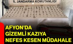 Afyon’da gizemli kazıya nefes kesen müdahale