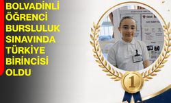 Bolvadinli Öğrenci Bursluluk Sınavında Türkiye Birincisi Oldu