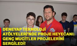 Deneyap Teknoloji Atölyeleri’nde proje heyecanı: Genç mucitler projelerini sergiledi