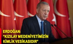 Erdoğan: “Kızılay, medeniyetimizin kimlik vesikasıdır”
