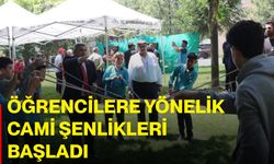 Öğrencilere yönelik cami şenlikleri başladı