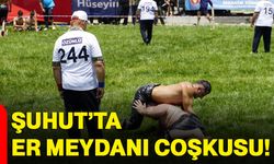 Şuhut’ta er meydanı coşkusu!