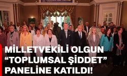 Milletvekili Olgun “Toplumsal Şiddet” paneline katıldı