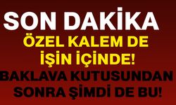 Özel kalem de işin içinde! Baklava kutusundan sonra şimdi de bu!