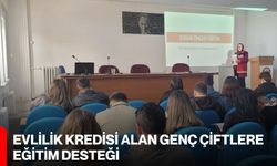 Evlilik kredisi alan genç çiftlere eğitim desteği