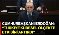 Cumhurbaşkanı Erdoğan: “Türkiye küresel ölçekte etkisini artırdı”