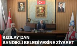 Kızılay’dan Sandıklı Belediyesine ziyaret
