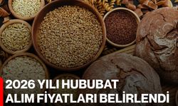 2026 yılı hububat alım fiyatları belirlendi