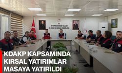 KDAKP kapsamında kırsal yatırımlar masaya yatırıldı