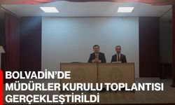 Bolvadin’de Müdürler Kurulu Toplantısı gerçekleştirildi