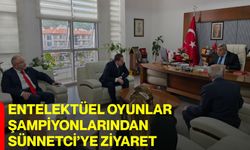 Entelektüel Oyunlar Şampiyonlarından Sünnetci’ye ziyaret