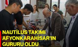 Nautilus Takımı Afyonkarahisar’ın gururu oldu