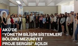 AKÜ’de “Yönetim Bilişim Sistemleri Bölümü Mezuniyet Proje Sergisi” Açıldı
